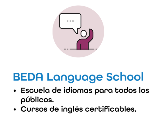 BEDA Language School: escuela de idiomas para todos los públicos; cursos de inglés certificables