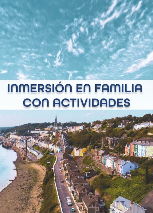Inmersión en familia con actividades