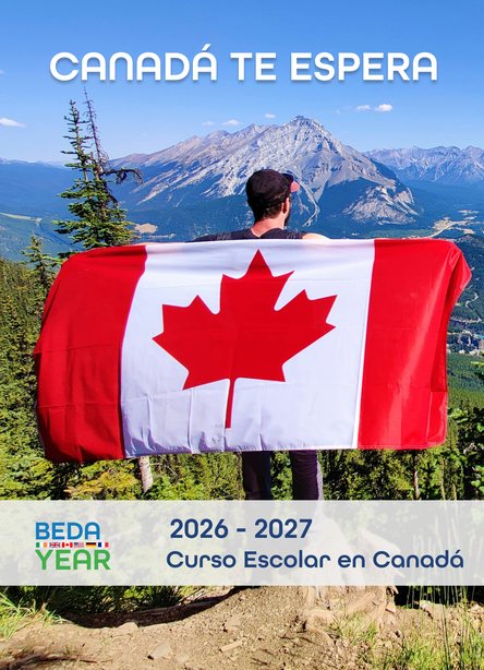 Canadá te espera — Curso escolar en Canadá 2026-2027 (PDF)