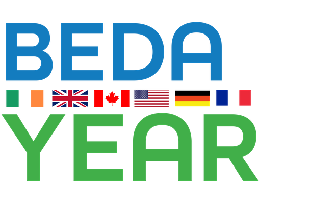 BEDA Year · Irlanda, Reino Unido, Canadá, Estados Unidos, Alemania y Francia
